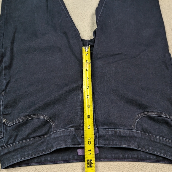 Not Your Daughters Jeans Janice Legging Mid Rise Stretch NYDJ Dark Wash Size 12 - Picture 16 of 16
